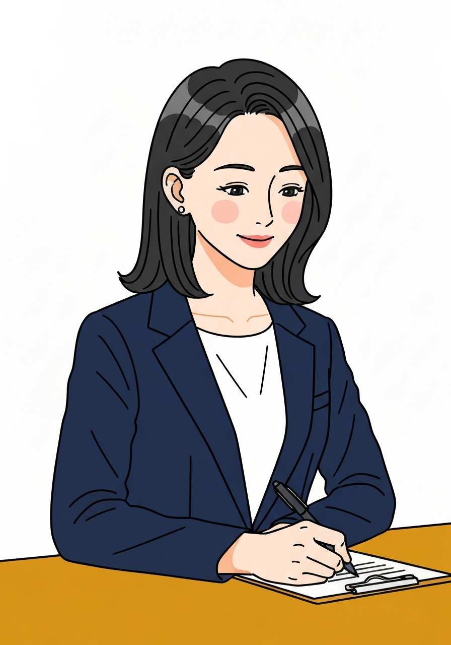 栄養指導をする水島知子